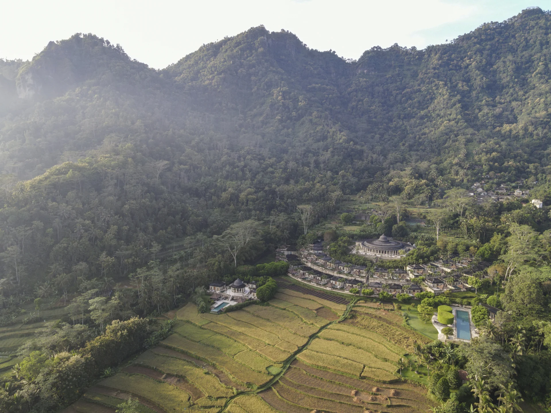 Amanjiwo Aerial Photo