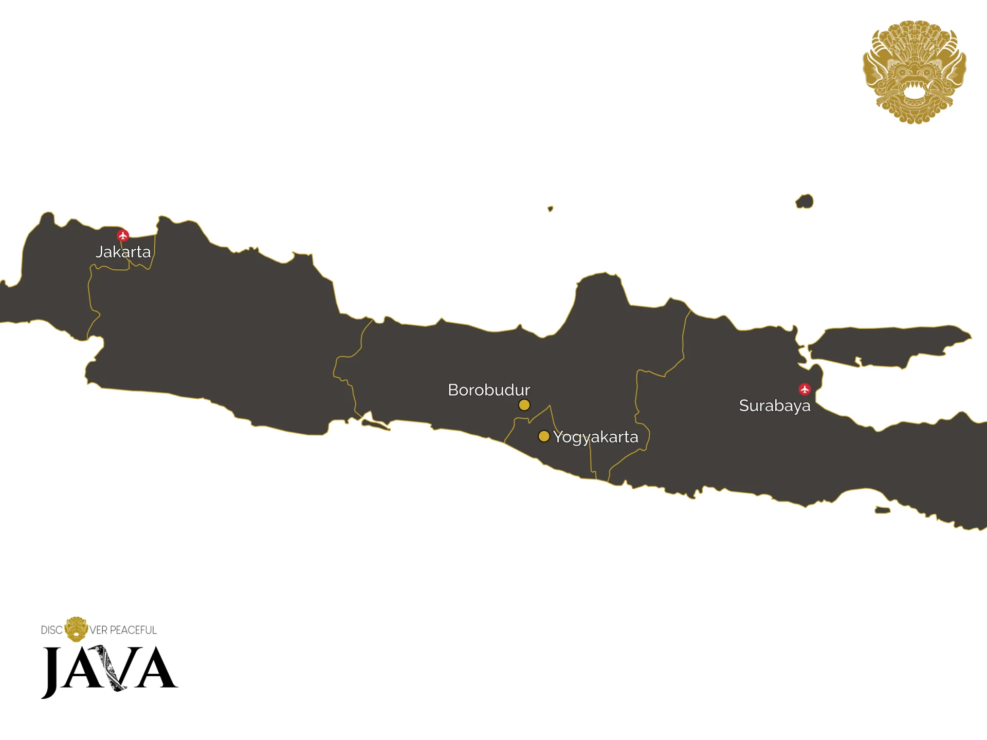 Central Java Map