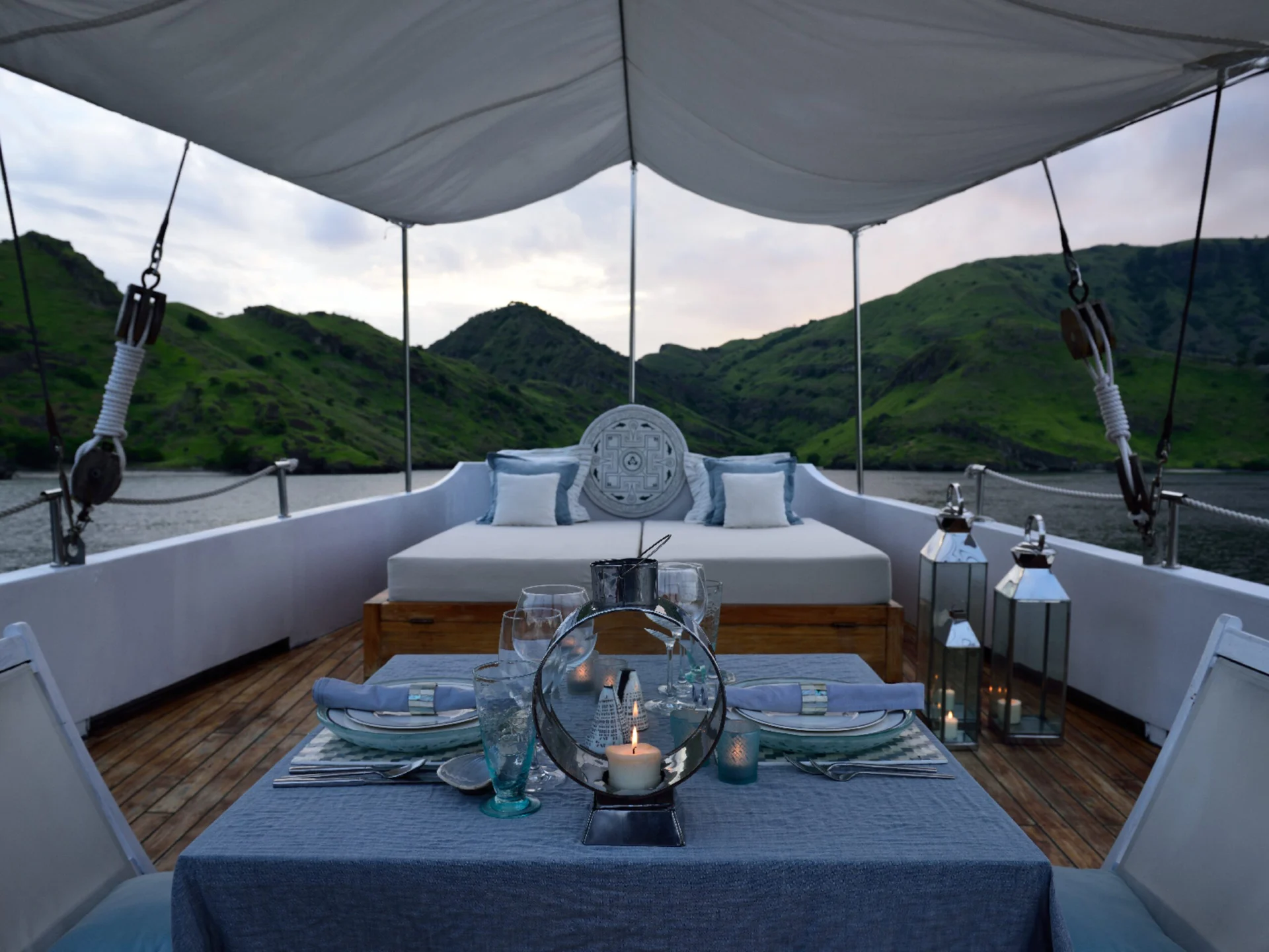 Alexa Private Cruise Dining Area