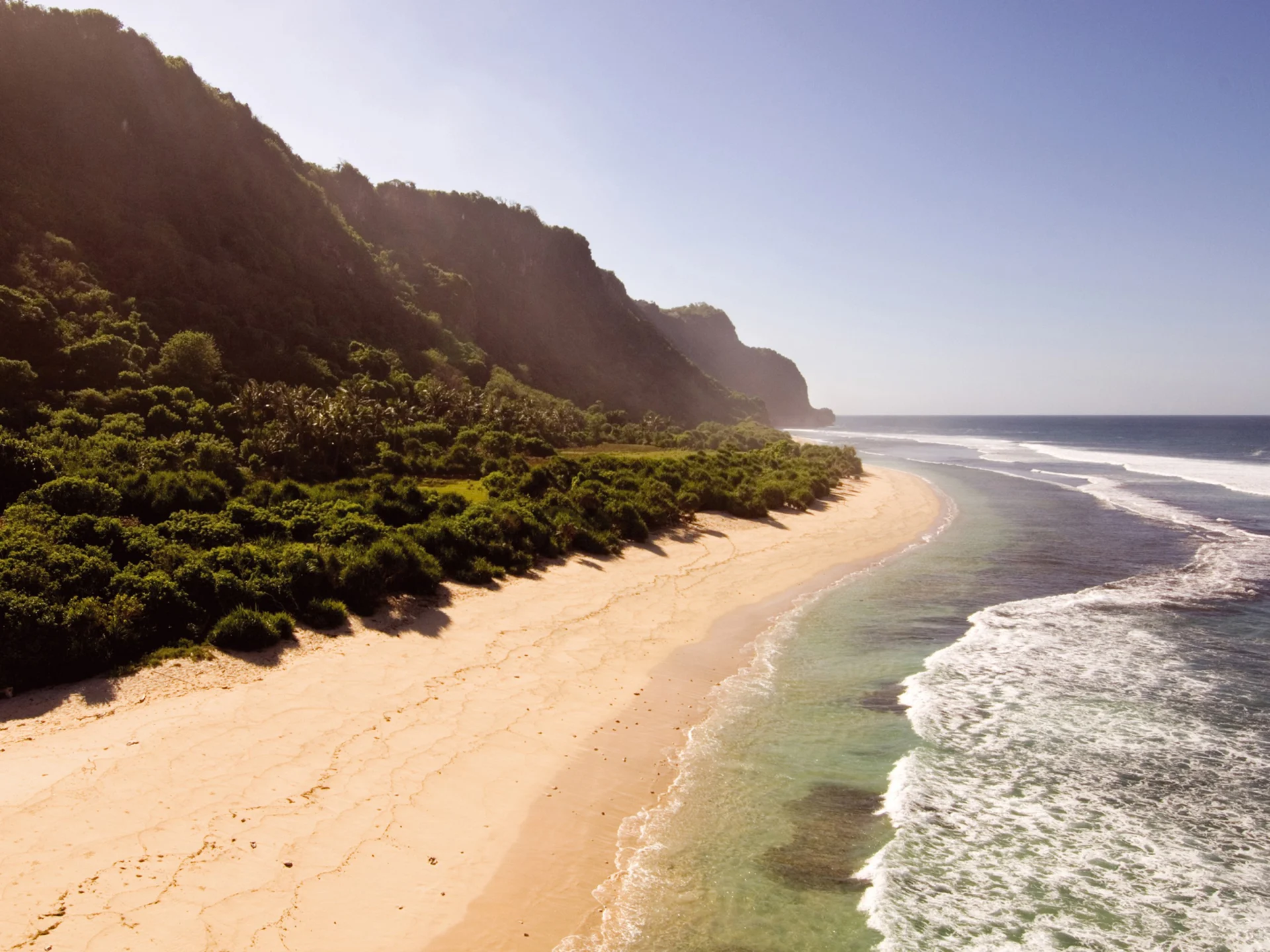 Bali Beach Aerial Photo
