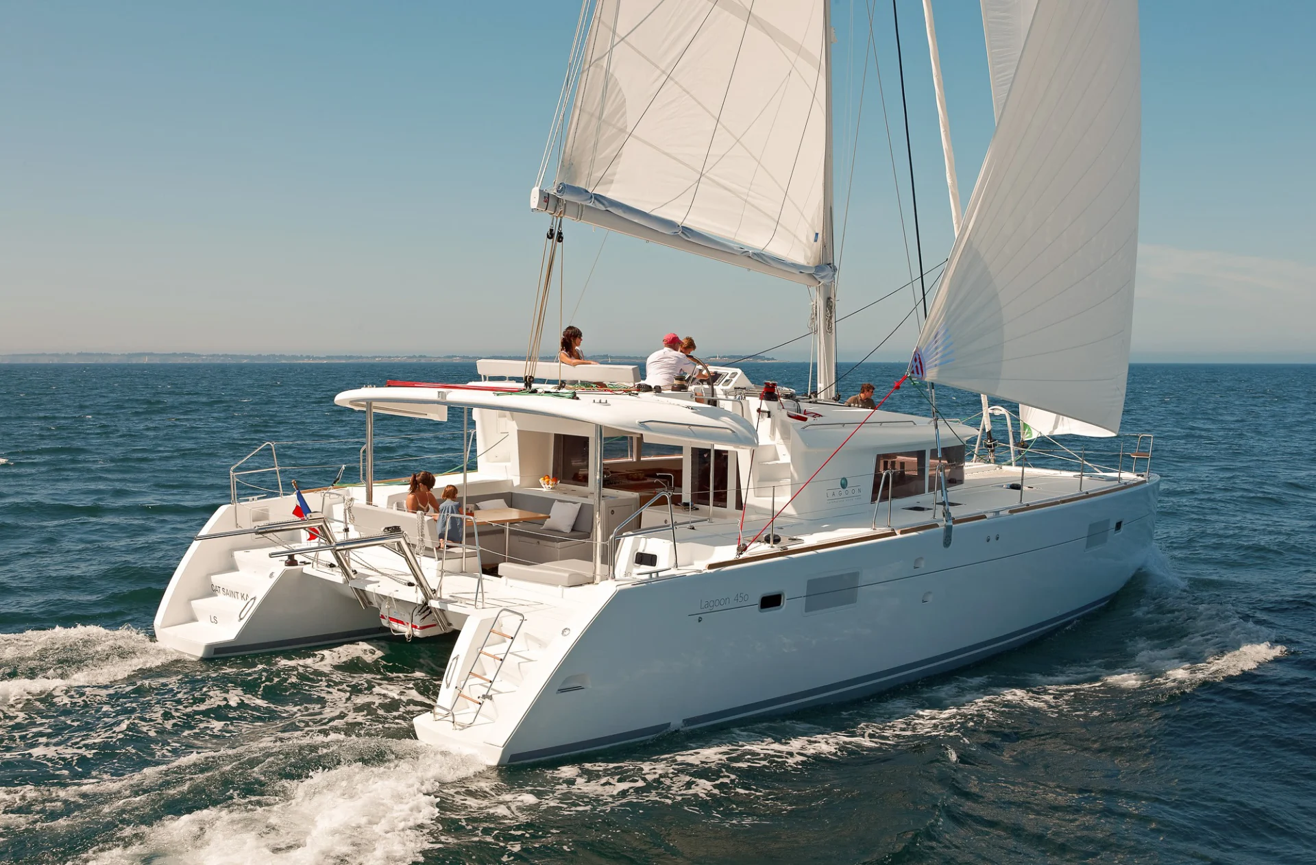 luxury yacht cruising