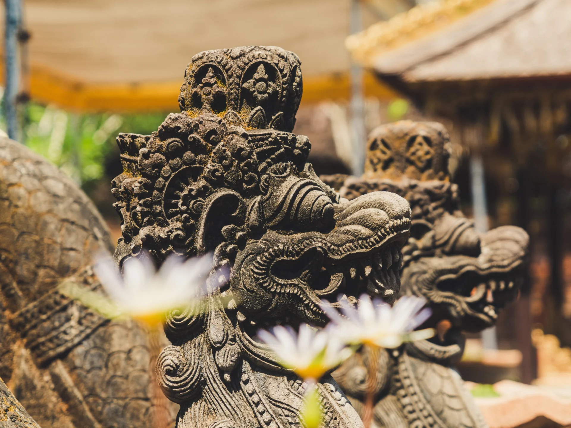 Bali's architecture statue