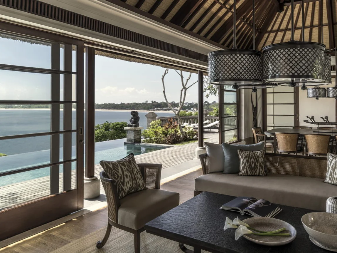 Ocean view luxury villa at Four Season Jimbaran, Bali